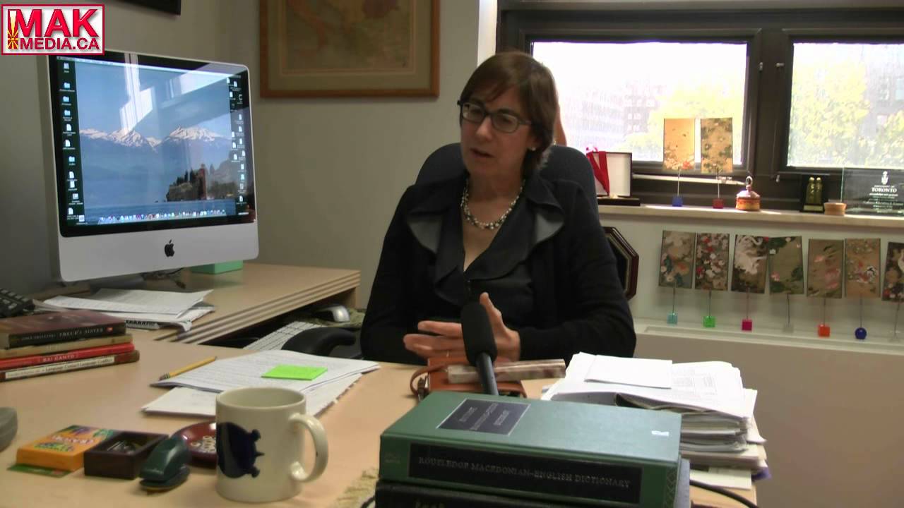 Christina Kramer - Professor of Macedonian Language at the University of Toronto