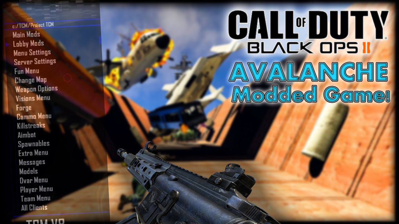 Black ops 2 NEW Modded Game "Avalanche!"