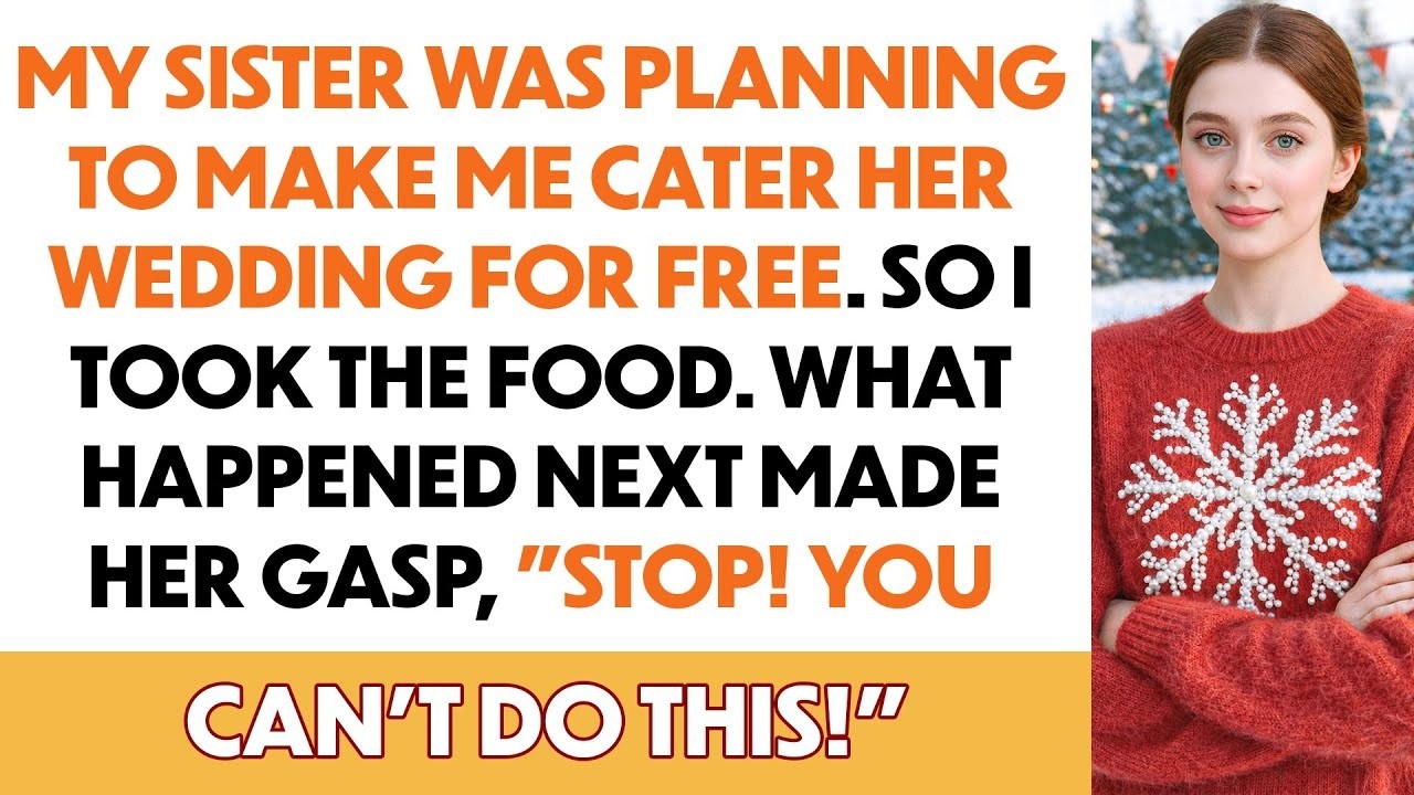 My Sister Was Planning To Make Me Cater Her Wedding For Free — So I…