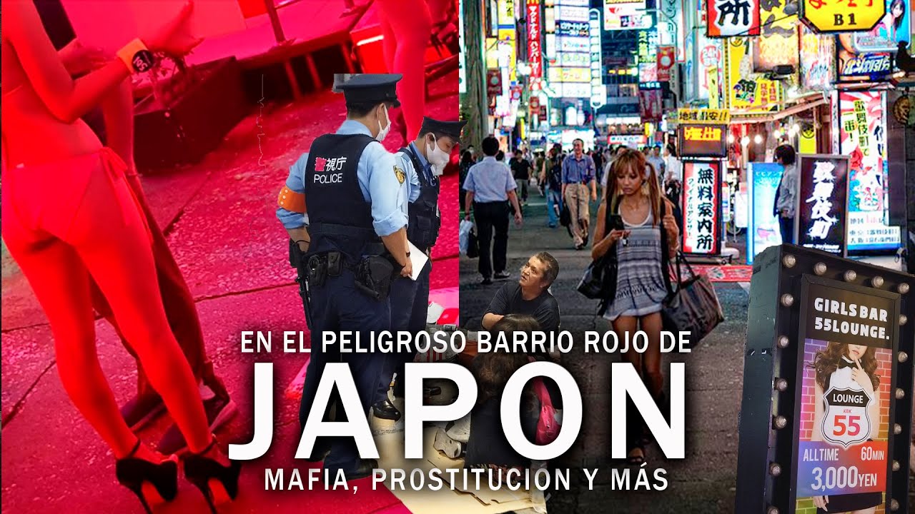 De noche en el PELIGROSO BARRIO ROJO de JAPÓN.