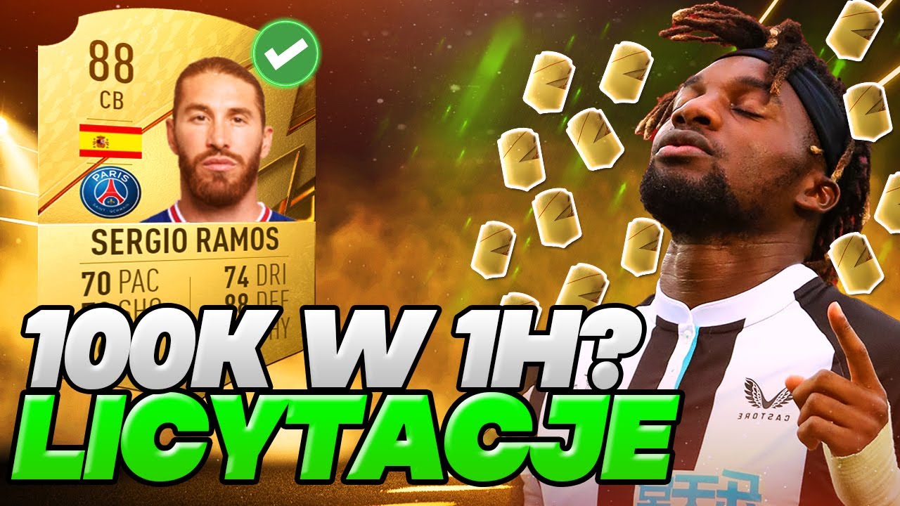 JAK ZARABIAĆ LICYTUJĄC W FIFA 22? FILTR DO LICYTOWANIA! FIFA 22 HANDEL [#5]