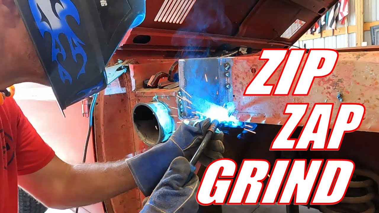 Inner fender rust repair for the 74 Shoebox Bronco