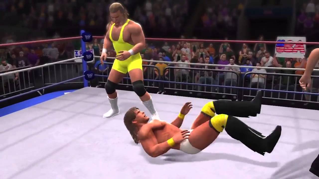 WWE 2K Series Mr Perfect vs Texas Tornado Kerry Von Erich Summerslam 1990