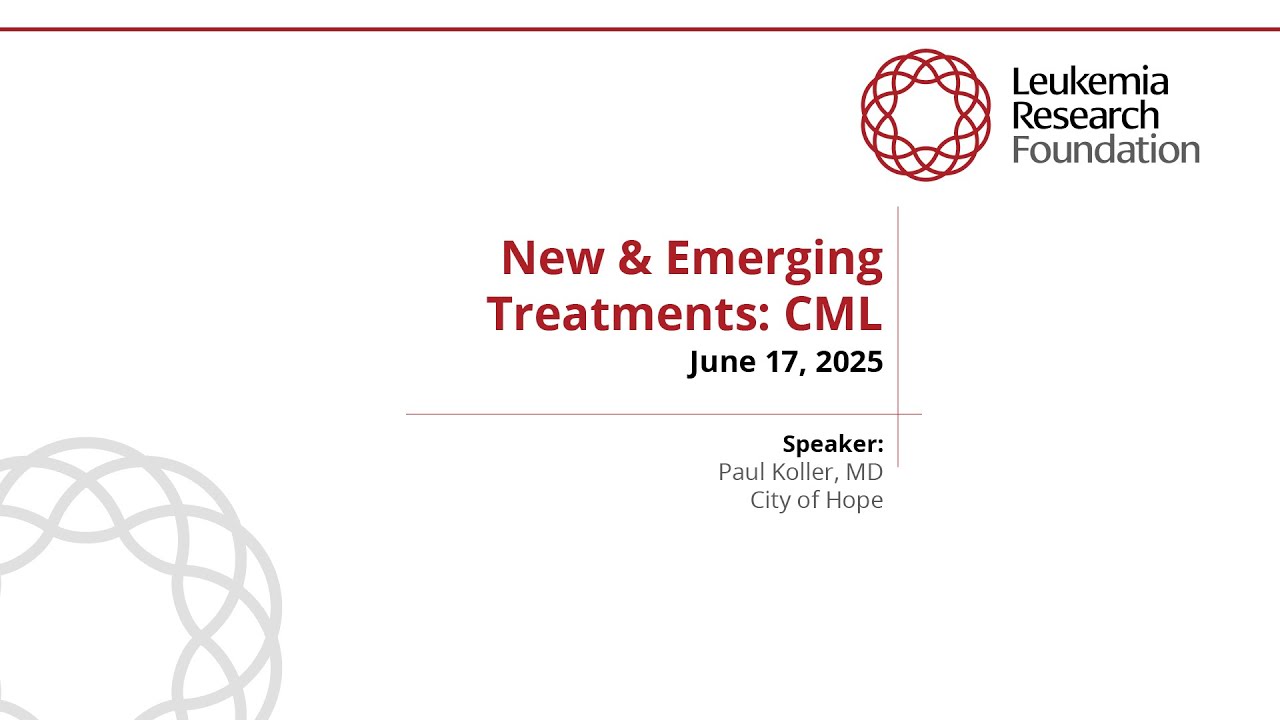 Chronic Myeloid Leukemia: Advancements in Treatment