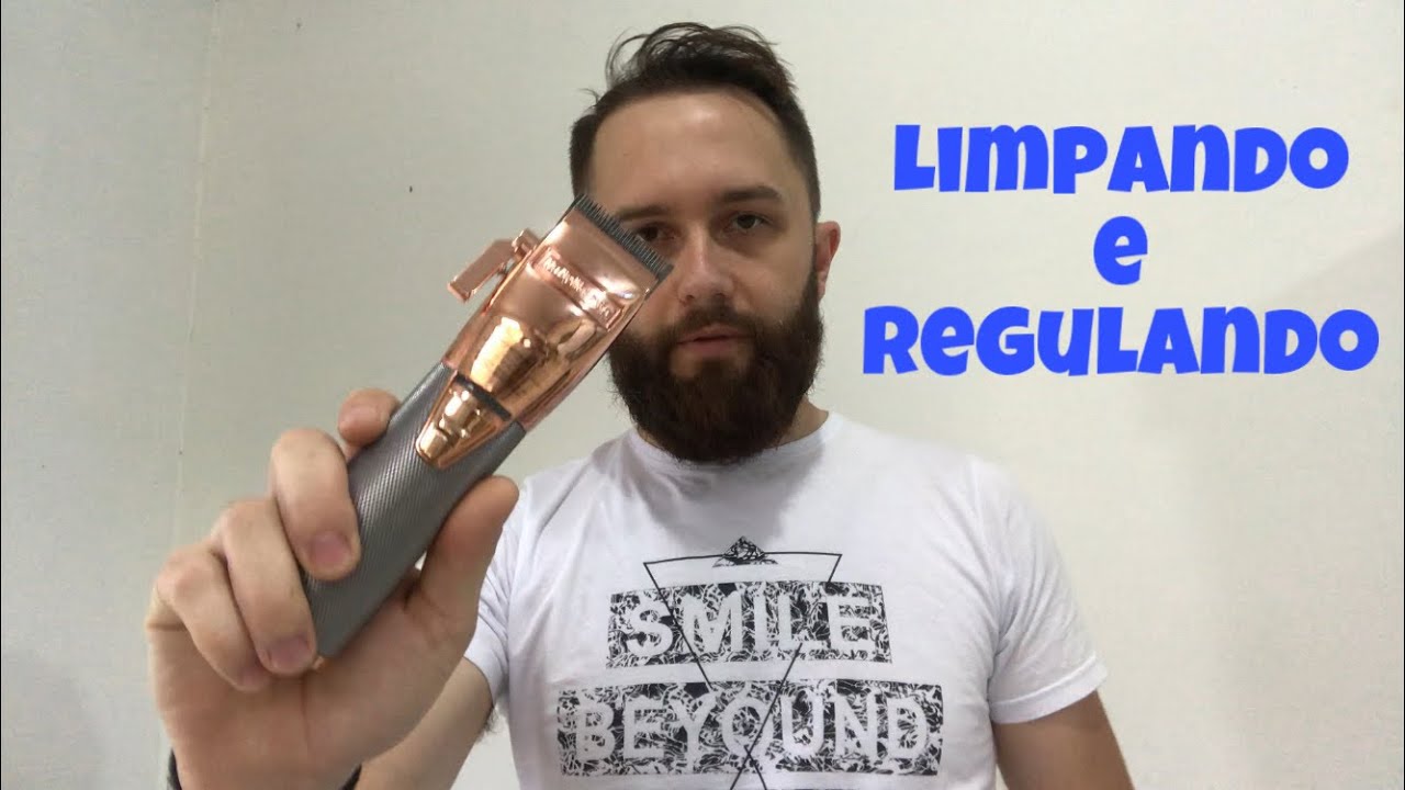 Como limpar e regular a máquina de corte BabyLiss Pro Rose FX