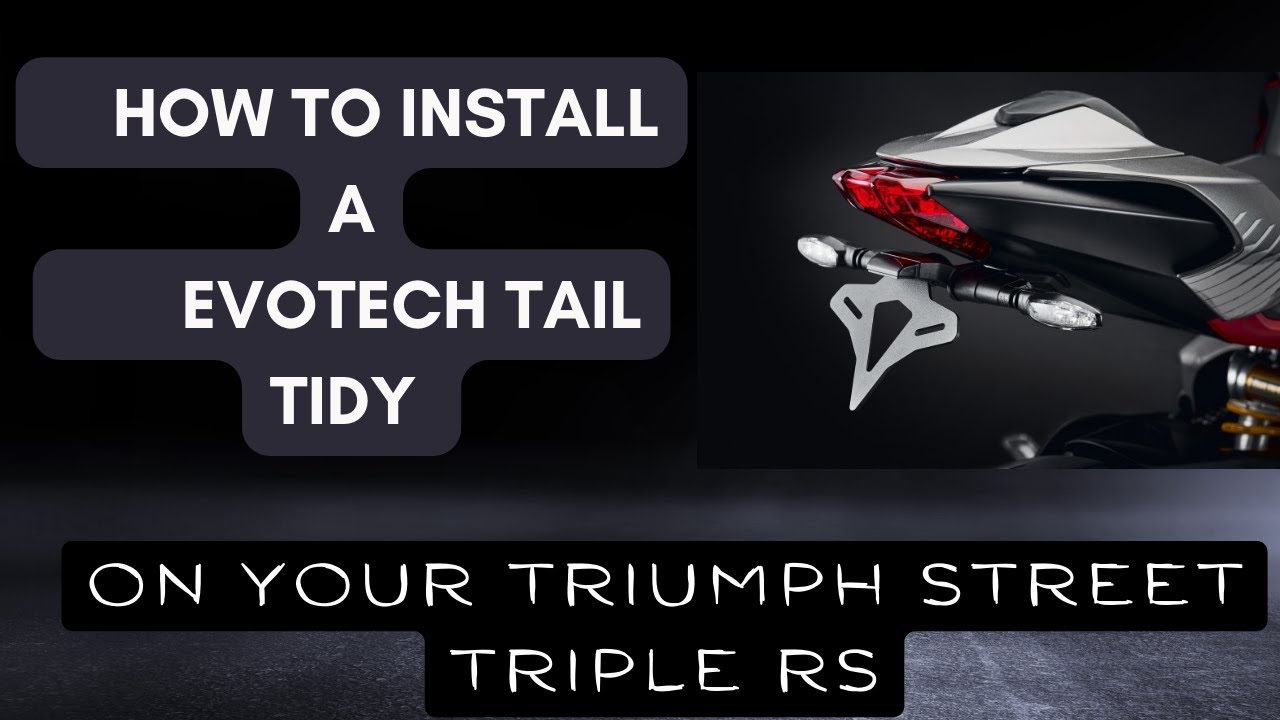 Лучший аксессуар для хвоста вашего Triumph Street Triple