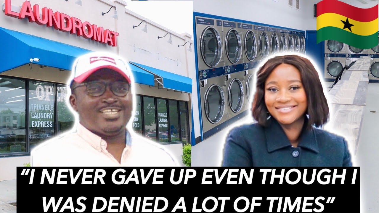 THE GHANAIAN FAMILY BEHIND THE MULTIMILLION DOLLAR LAUNDROMAT | HE TALKS ABOUT HIS CHALLENGES & MORE