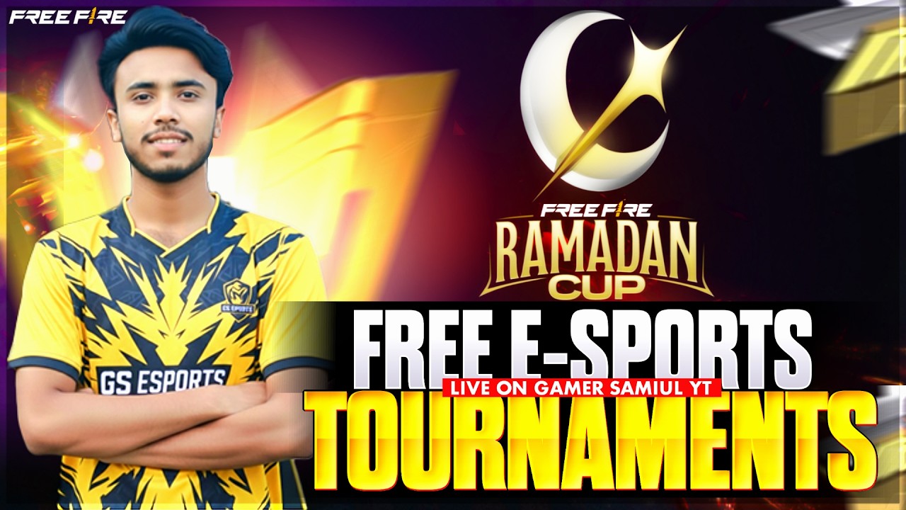 🔴 LIVE: Free Fire FREE Esports Tournament 🏆GS ESPORTS Organization | Gamer Samiul YT