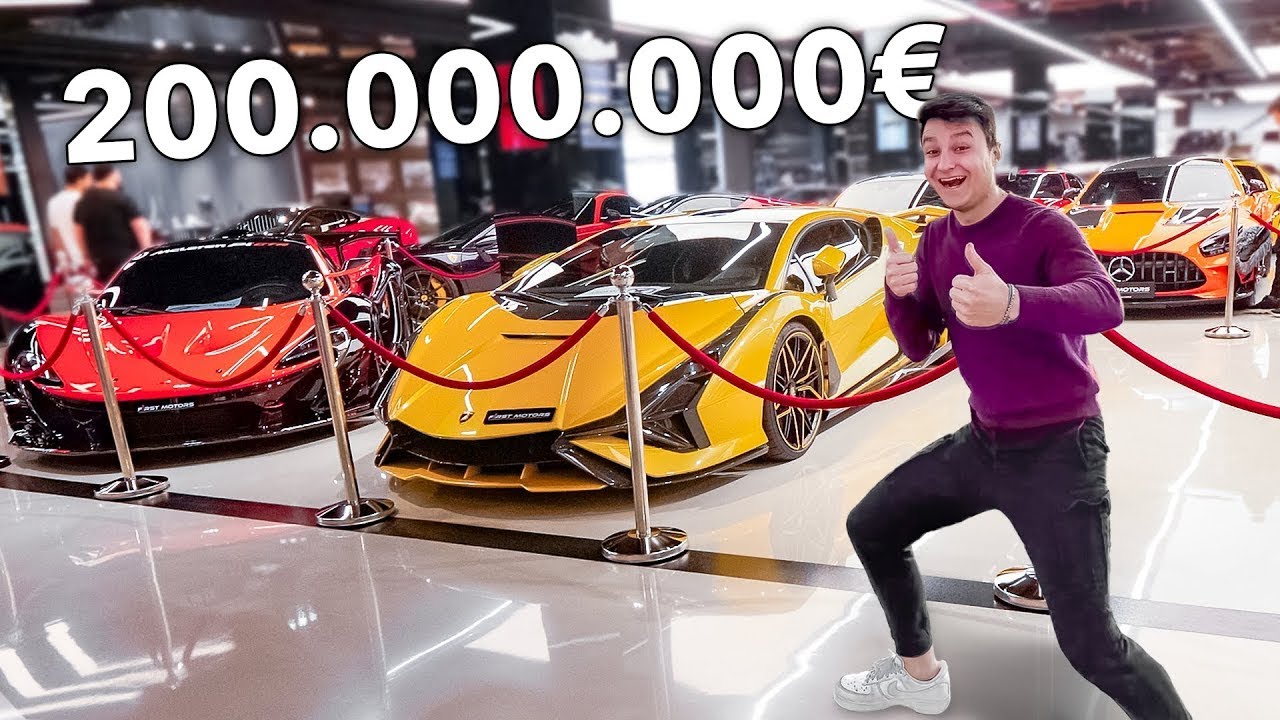 DENTRO un CONCESSIONARIO di SUPERCAR! 🤤 *più costoso del mondo*