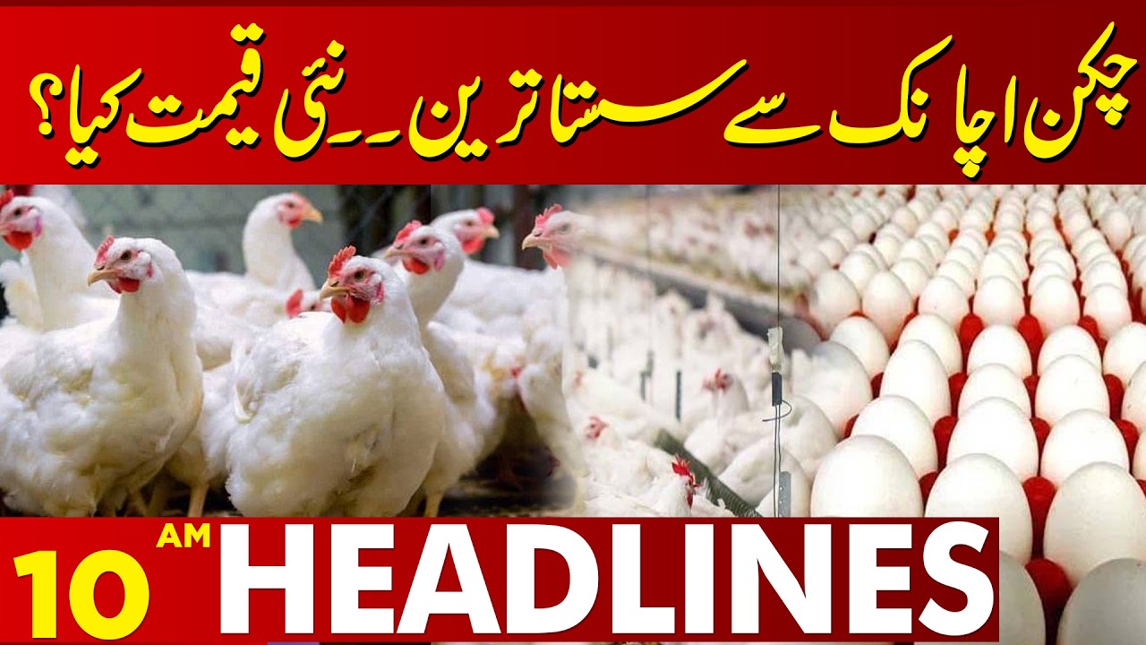 Big Relief: Chicken Prices Down | Weather Department Releases Fresh Update | 10 AM Headlines