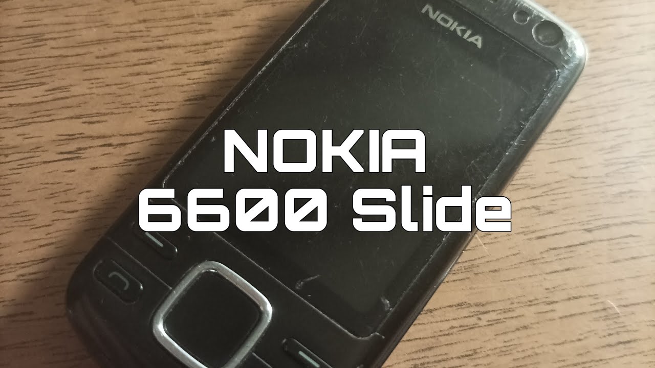 Обзор на Nokia 6600 Slide