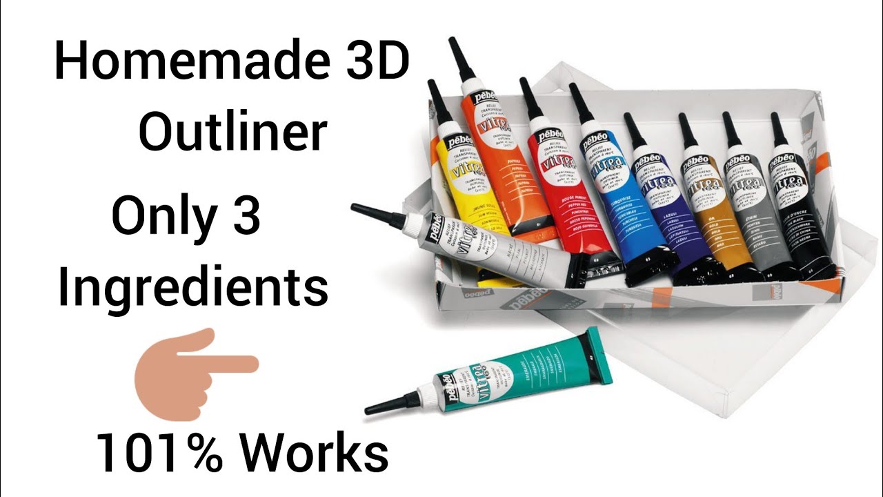How to make 3D Outliner at home | DIY Glass Outliner