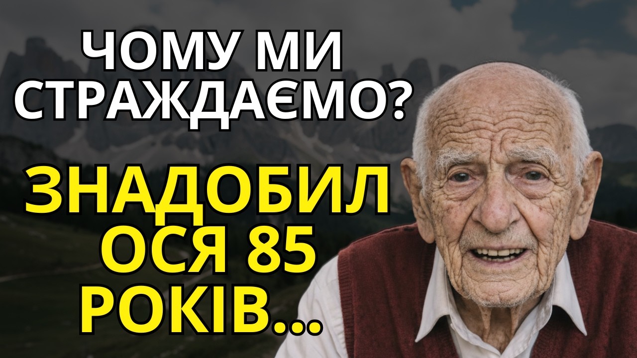 Чому Бог допускає страждання? Відповідь, до якої я йшов 85 років.