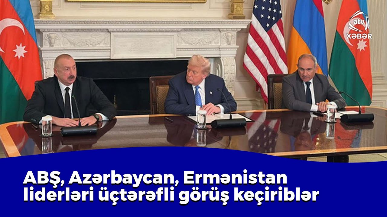 ABŞ, Azərbaycan, Ermənistan liderləri üçtərəfli görüş keçiriblər