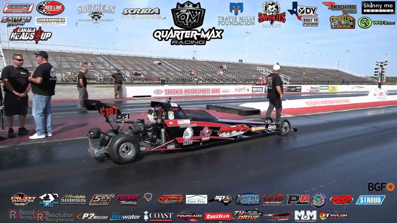 Sunday drag racing action from Toronto Motorsports Park
