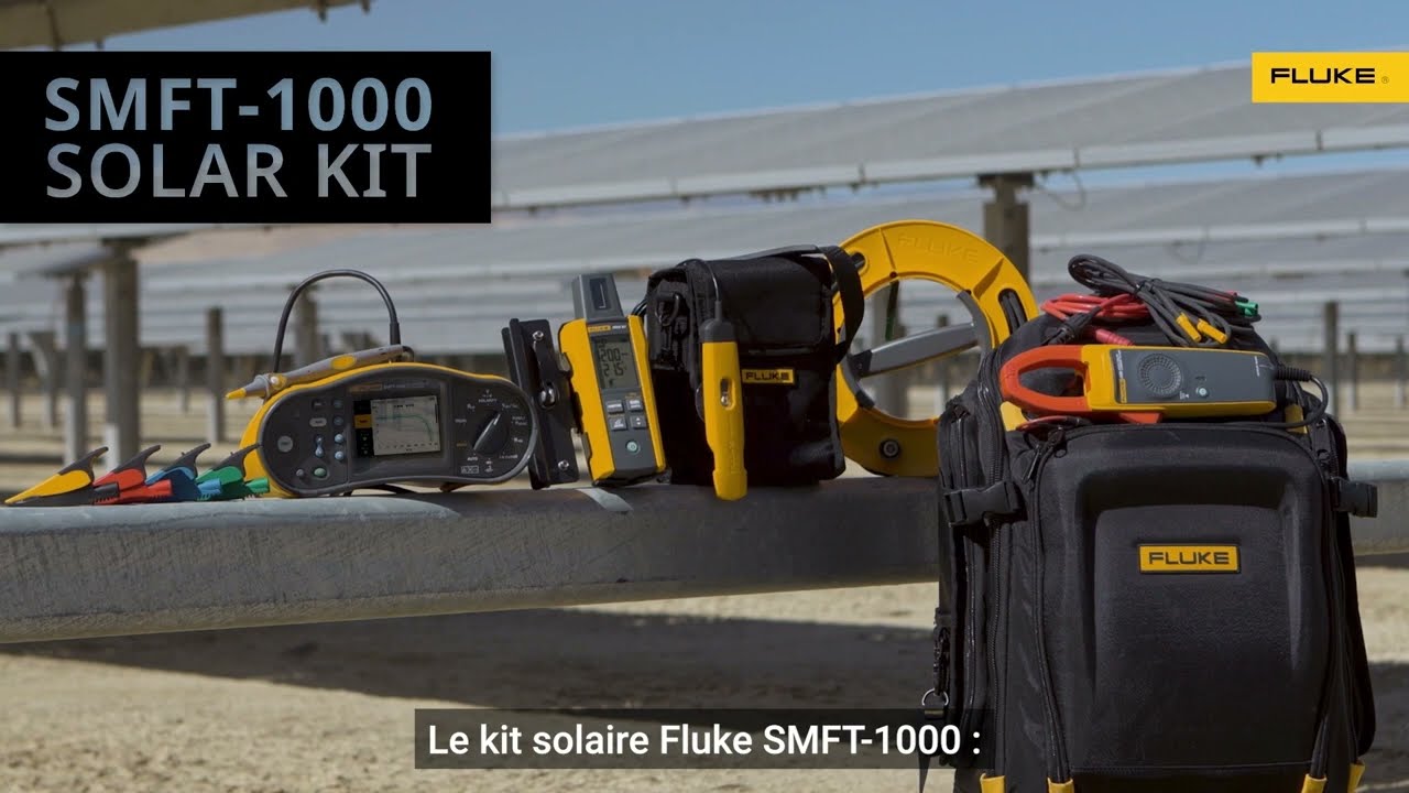 Présentation du testeur PV multifonction et du traceur de courbes I-V Fluke SMFT-1000
