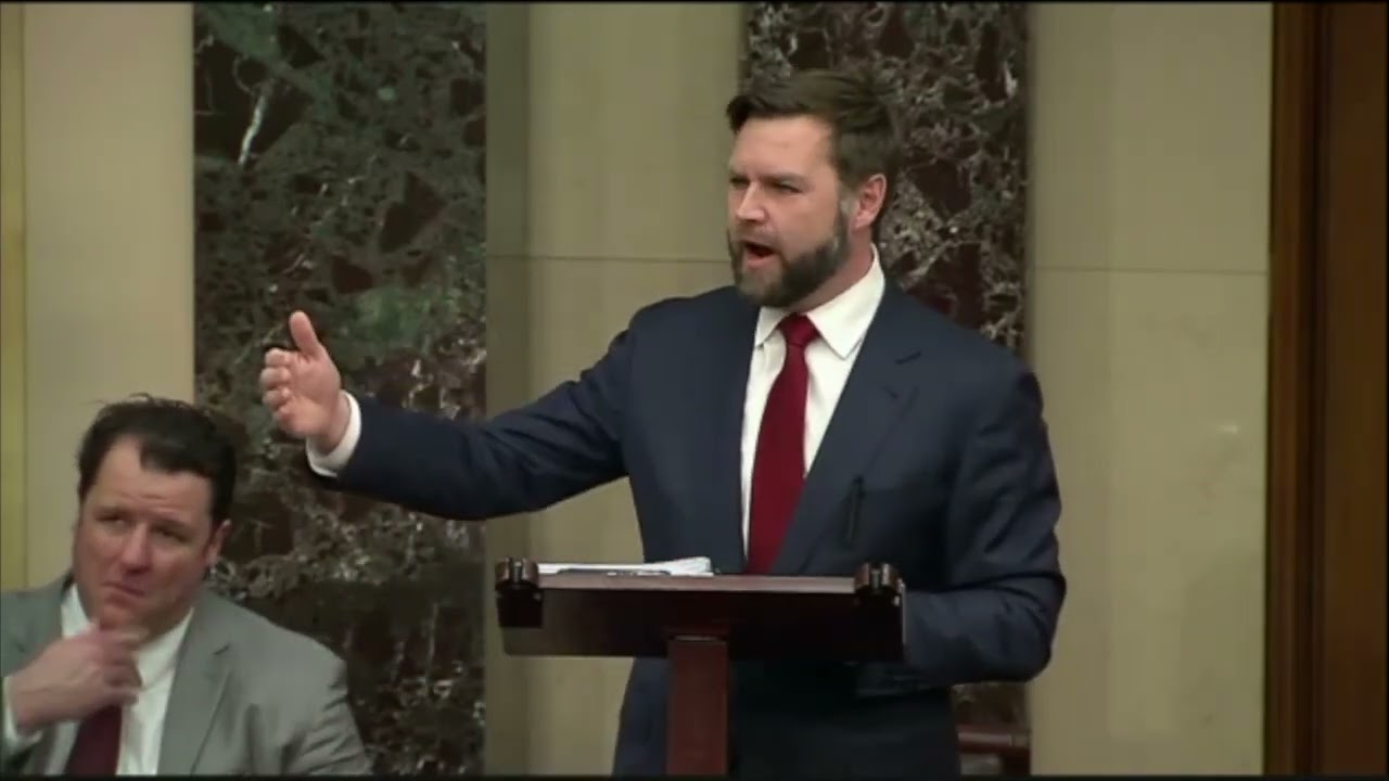 Senator Vance Rips Foreign Policy Establishment's Push For Endless War In Ukraine