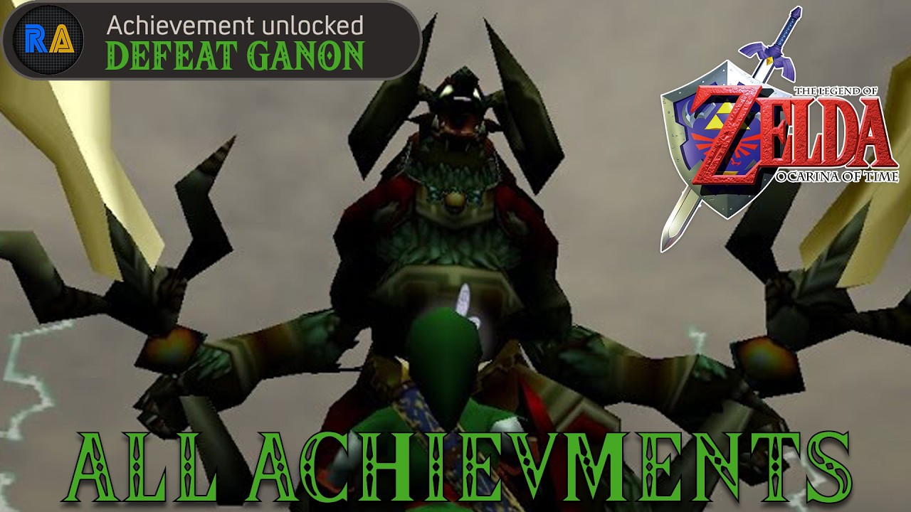 Getting Every Achievement in The Legend Of Zelda: Ocarina of Time! (LIVE)