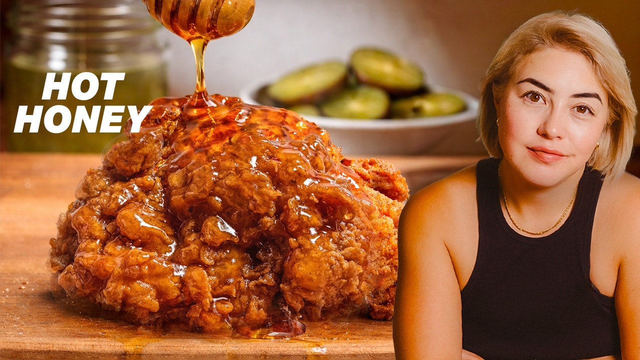 Hot Honey & Pickle Juice Fried Chicken (Recipe Video)