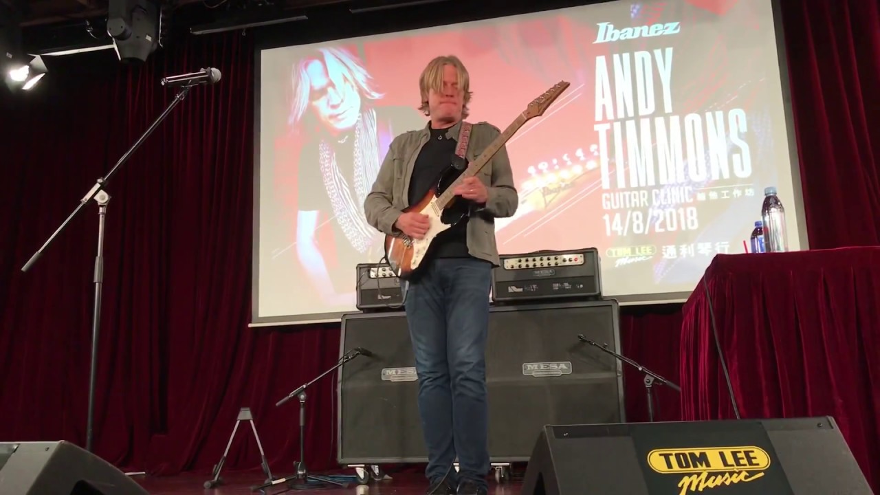 Andy Timmons - A Night to Remember (Ibanez Guitar Clinic in Hong Kong)