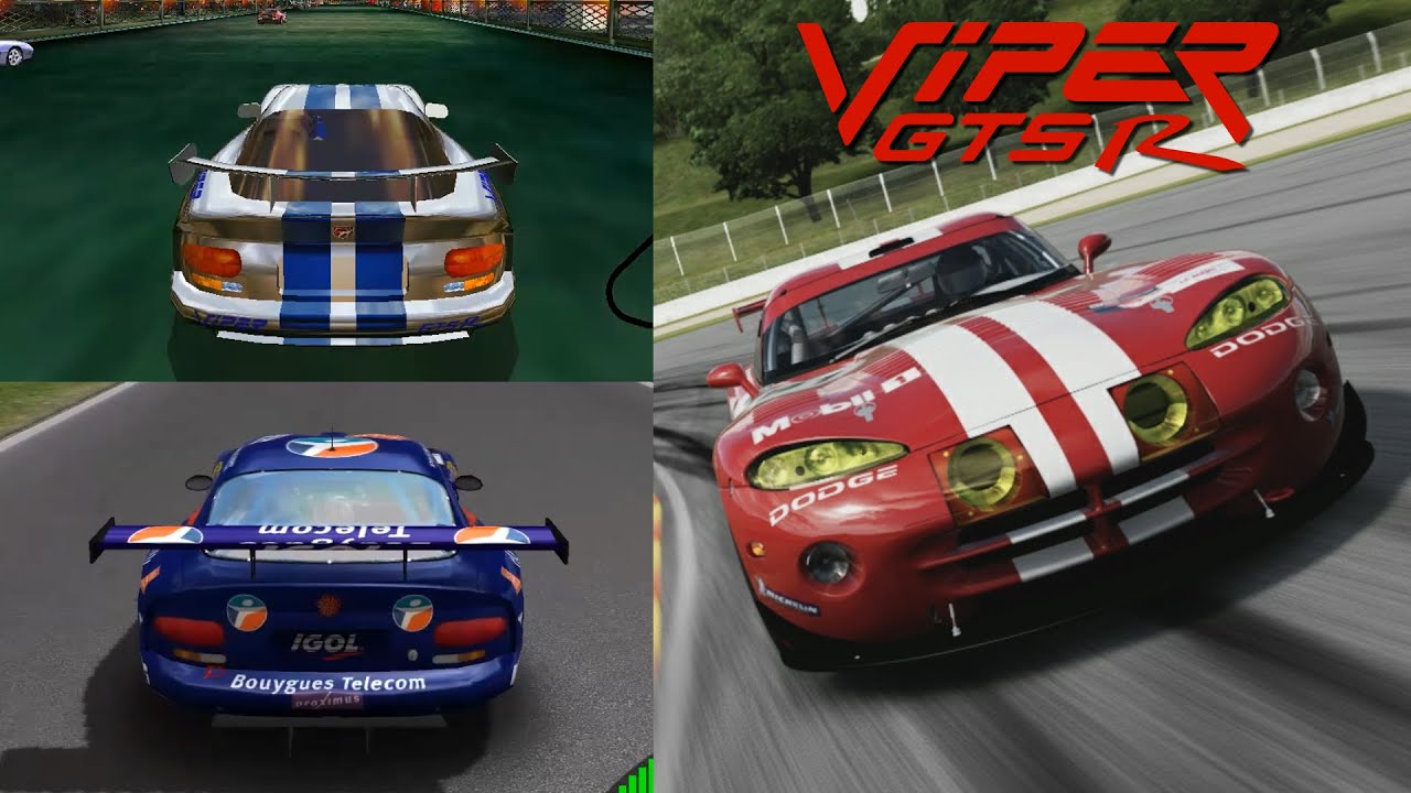 Dodge Viper GTS-R in Racing Games