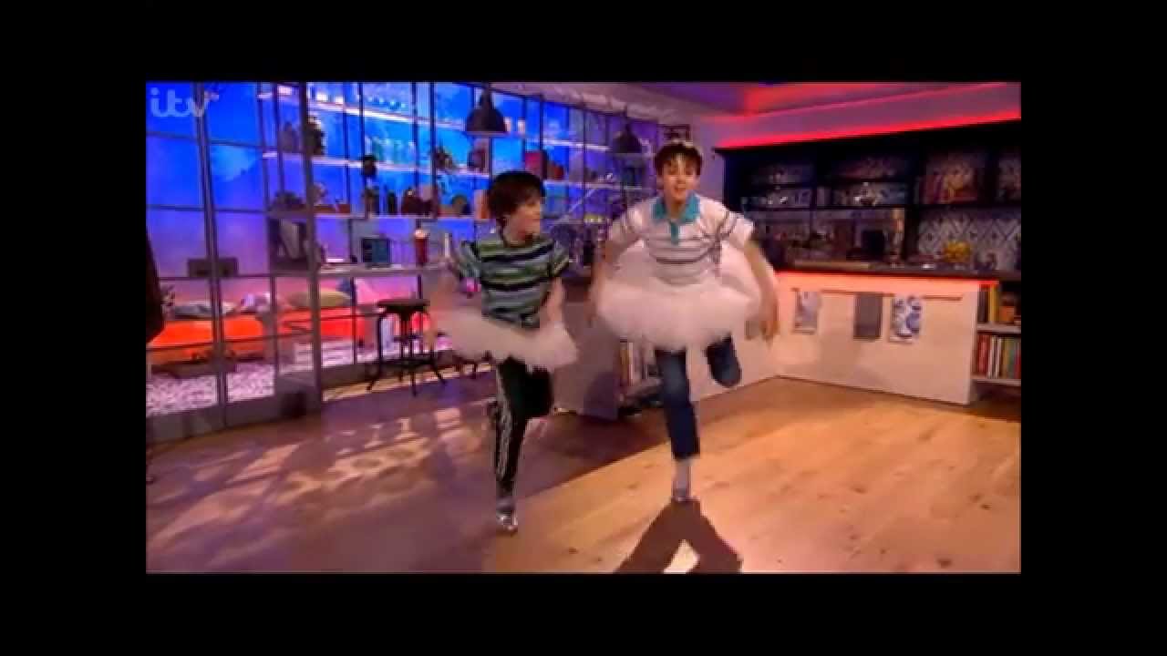 Billy Elliot's Elliott Hanna and Tomi Fry on ITV's Mel and Sue