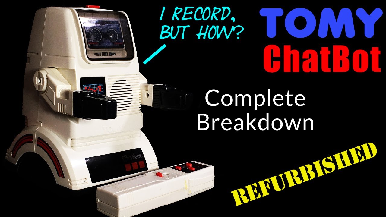 Old School Cool: Restoring a TOMY ChatBot Robot