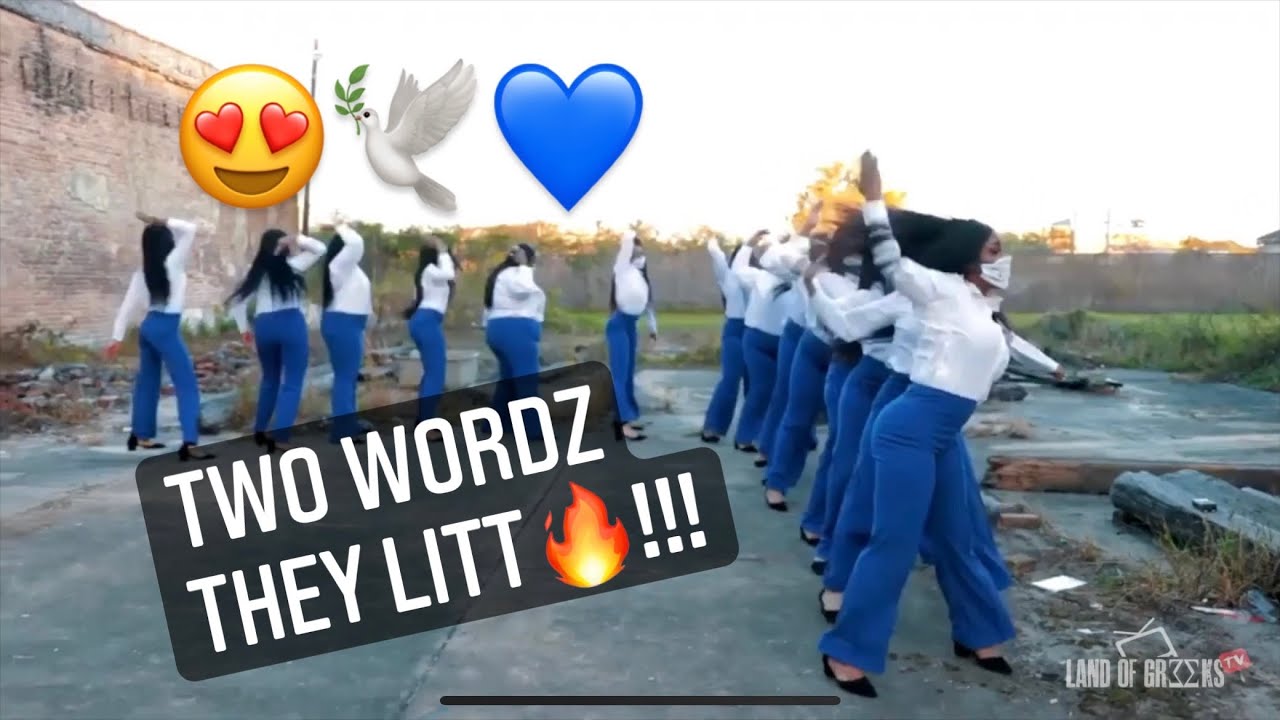 WATCH!!! The FINEST ZETAS 🕊💙 👐🏾You'll EVER SEE!!! | Zeta Phi Beta Probate