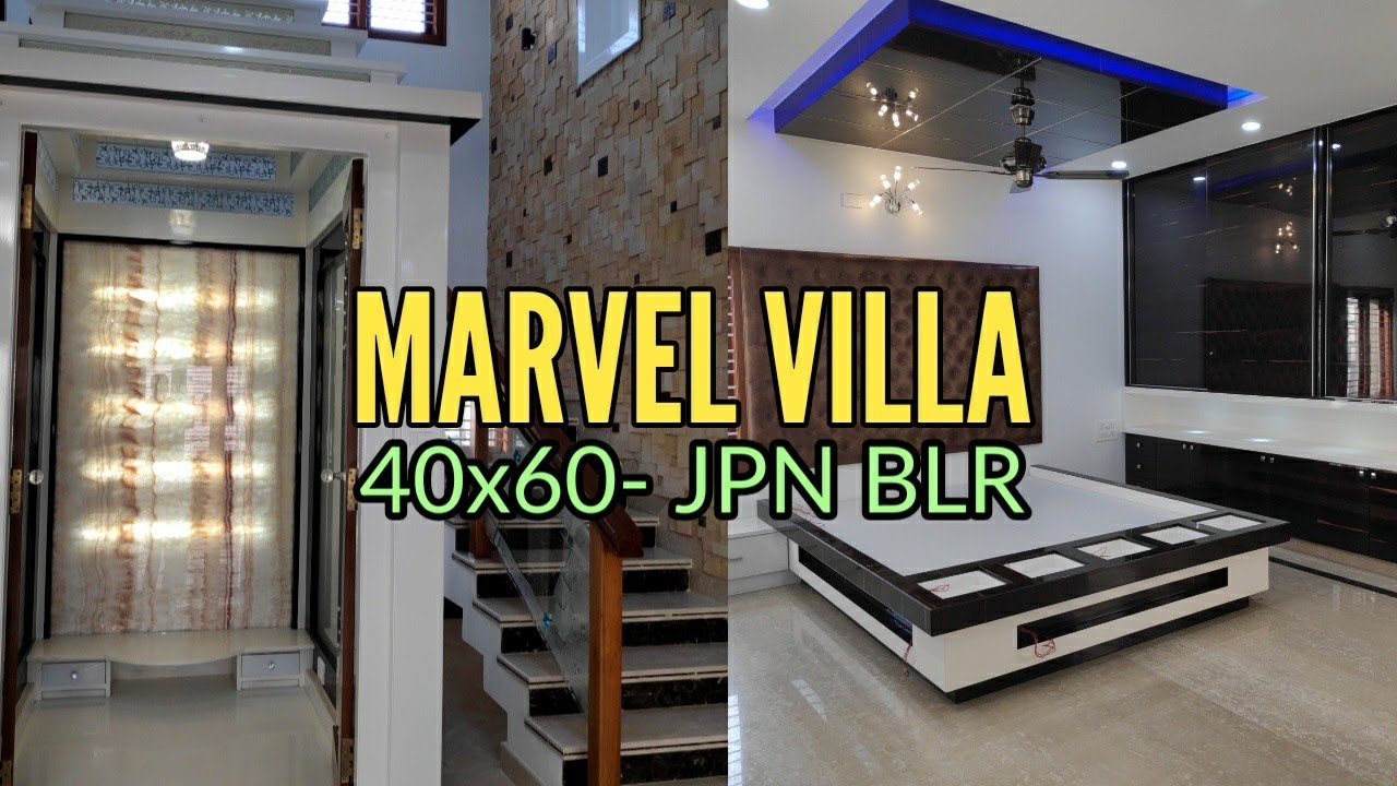 Marvel Villa- 40x60 Brand New Luxury Home in JP Nagar Bangalore