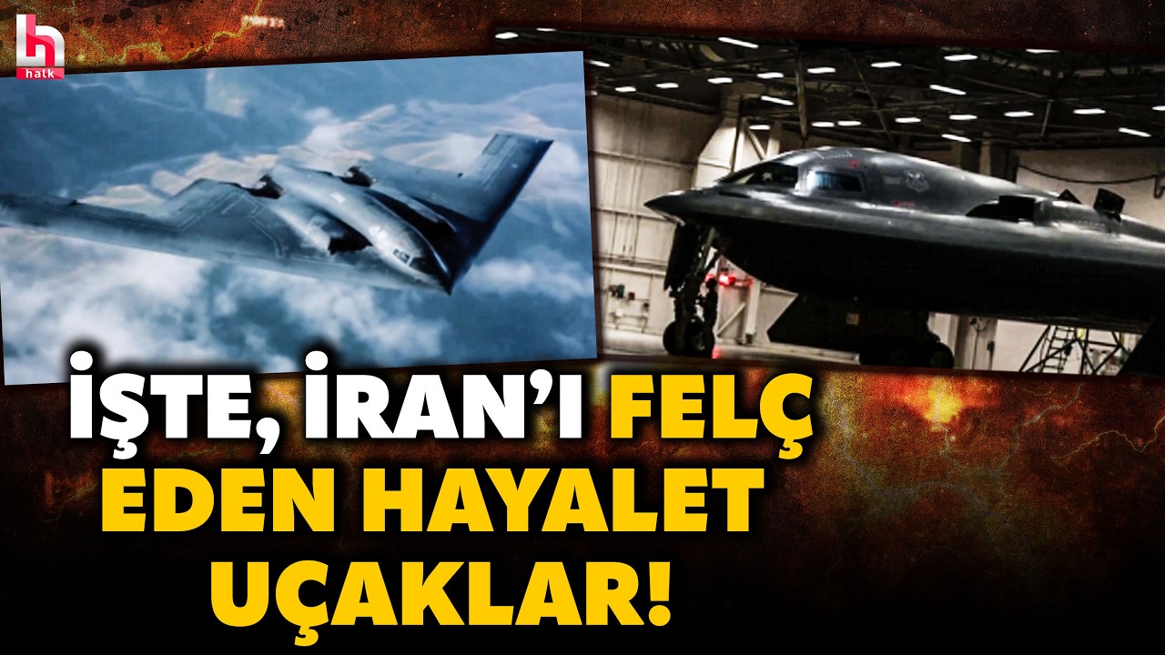 HER BİRİ 1 TON BOMBA TAŞIYOR: İşte, İran’ı vuran ABD B-2 hayalet bombardıman uçakları!