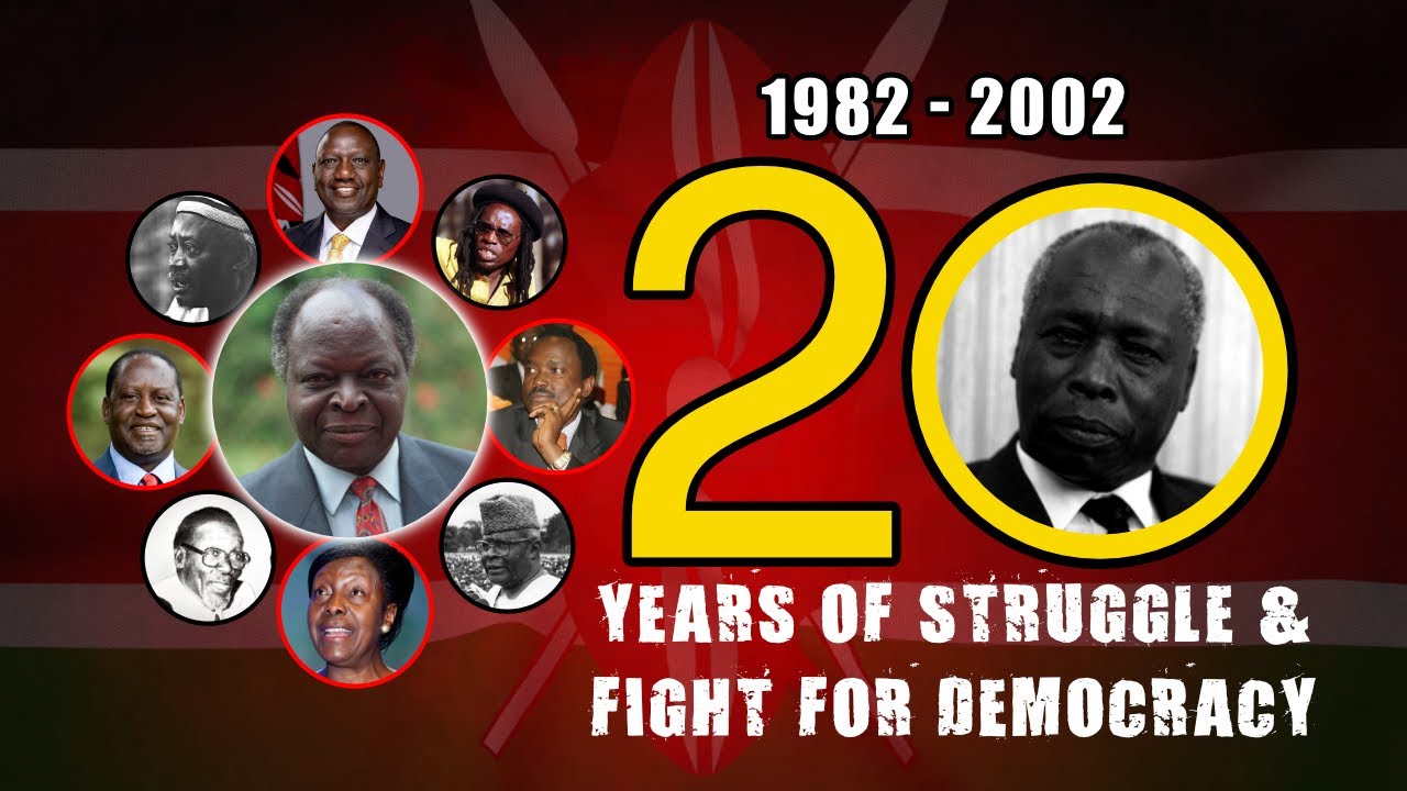 Kenya's Political History Explained: 1982 Coup, Saba Saba, FORD Split & How NARC Finally Beat KANU
