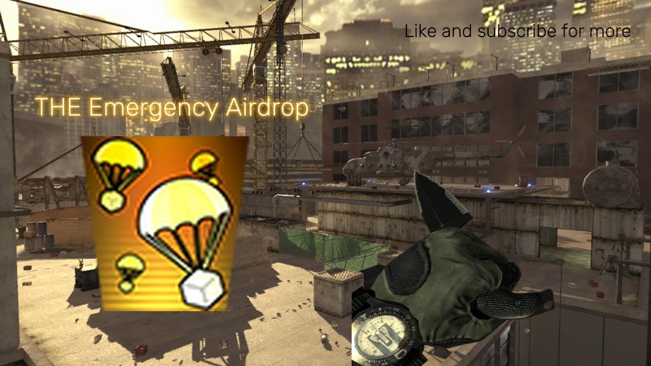 Knife Emergency Airdrop (Modern Warfare 2 2009)