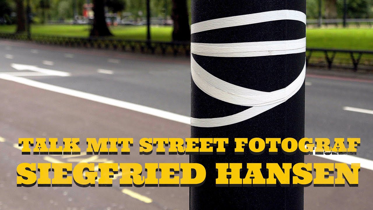Talk mit dem Fotografen Siegfried Hansen - Street Fotografie mit Formen, Farben und Mustern