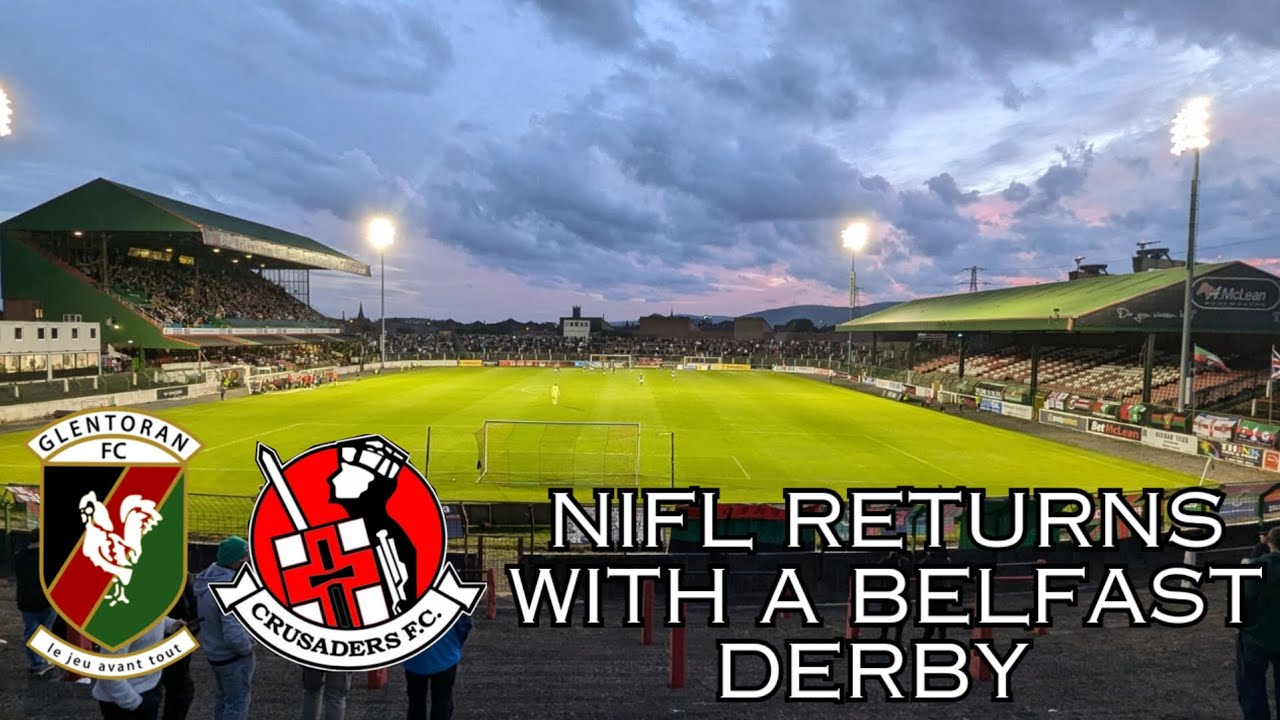Guess Who's Back 😎 The Irish League!! Glentoran Vs Crusaders Vlog | 9.8.24 |
