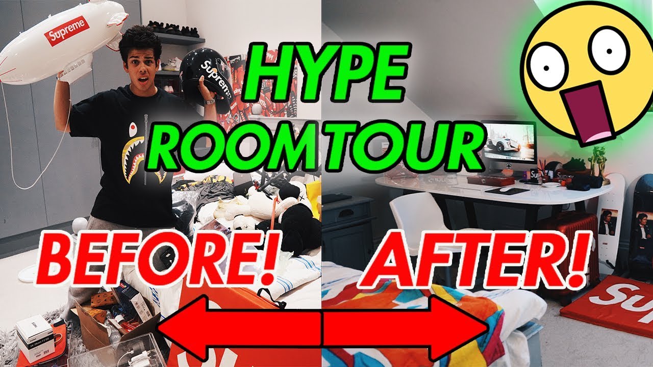 My Insane ROOM TOUR! (Hypebeast Transformation)
