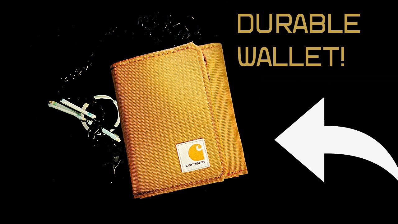 The Only Wallet You'll Ever Need: Carhartt Wallet Review!
