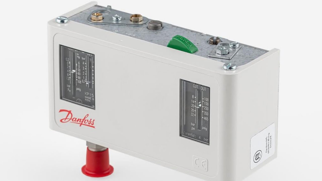 comment régler pressostat combiné kp15 BP/HP