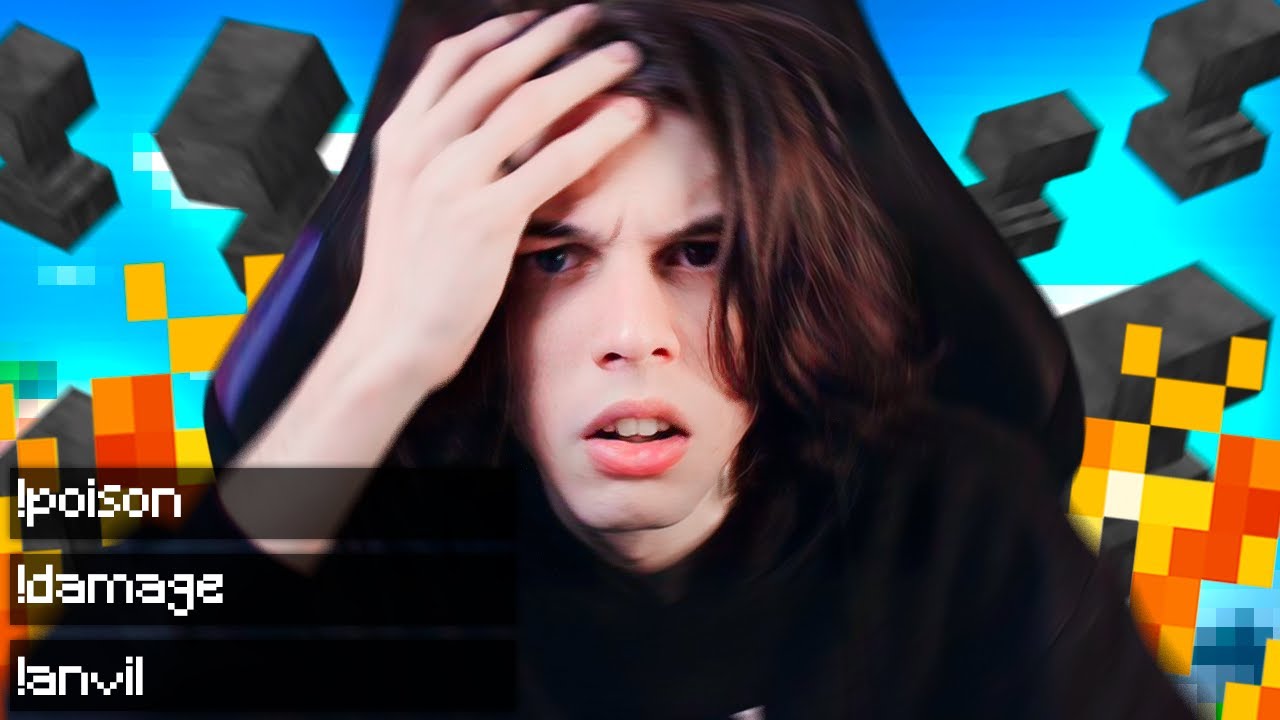 JOGUEI MINECRAFT CONTRA O CHAT
