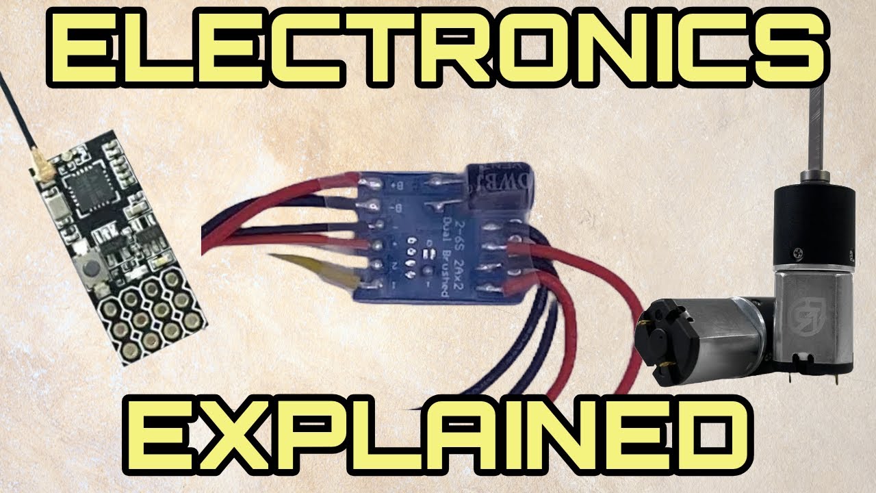 Combat robot electronics for beginners