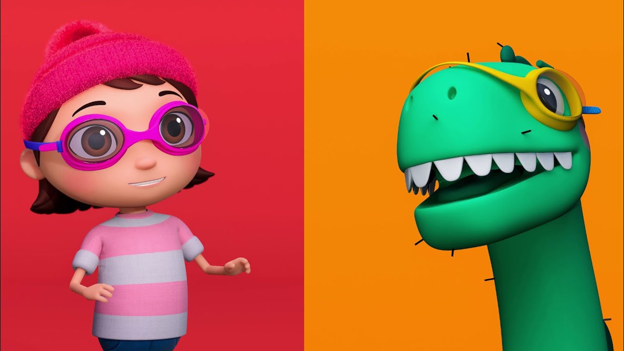 Mia & Dinosaur Dance | Mia's Magic Playground ✨ | Nursery Rhymes For Kids