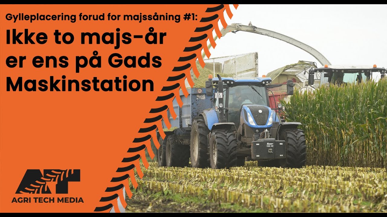 🇩🇰 Gylleplacering forud for majssåning #1 🌽: Ikke to majsår er ens på Gads Maskinstation