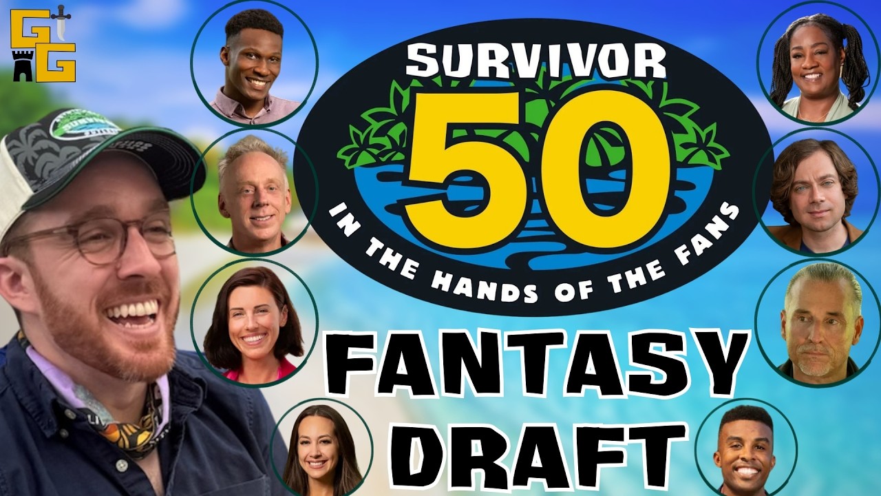 🏝️ Survivor 50 Fantasy Draft | Gibbs Games Livestream