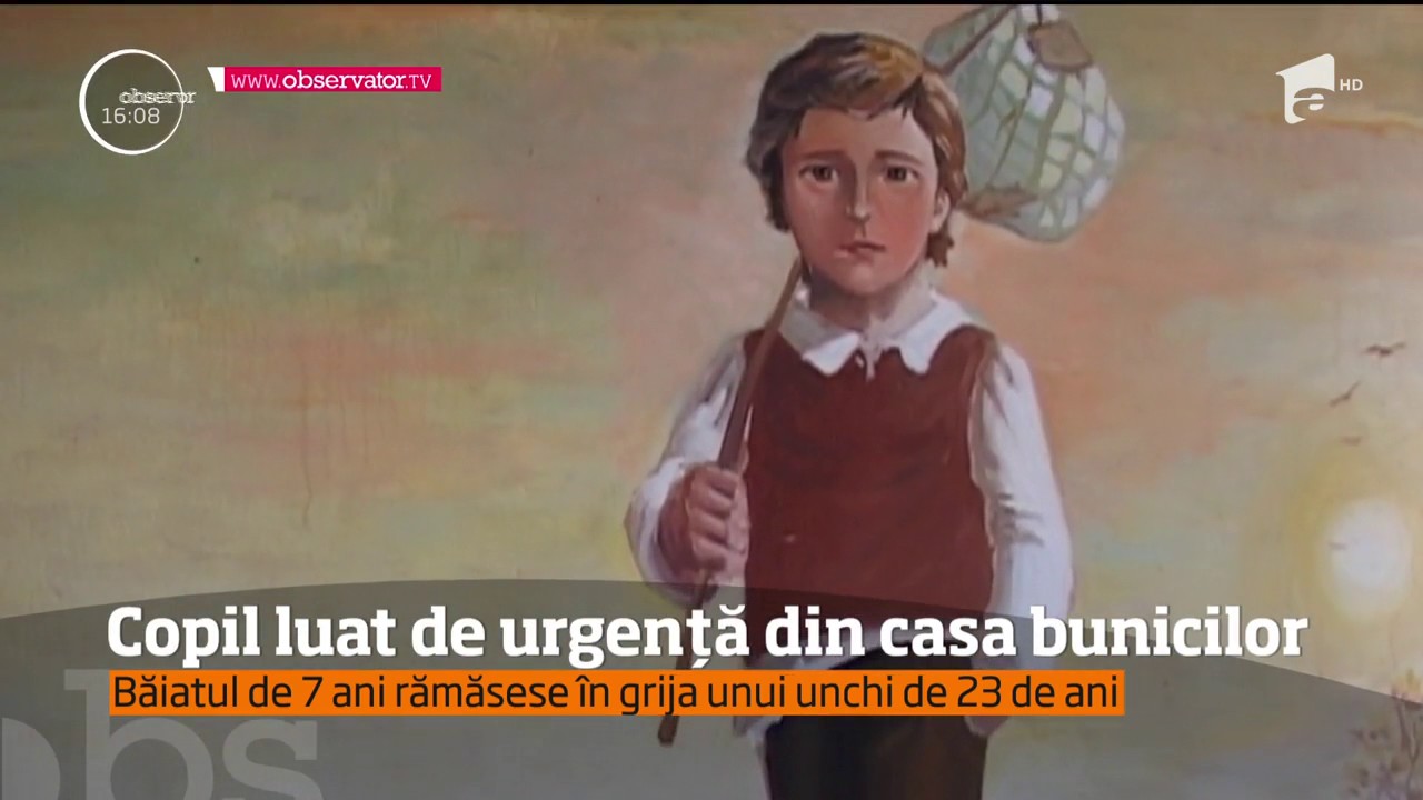 Copil luat de urgență de Protecţia Copilului din casa bunicilor