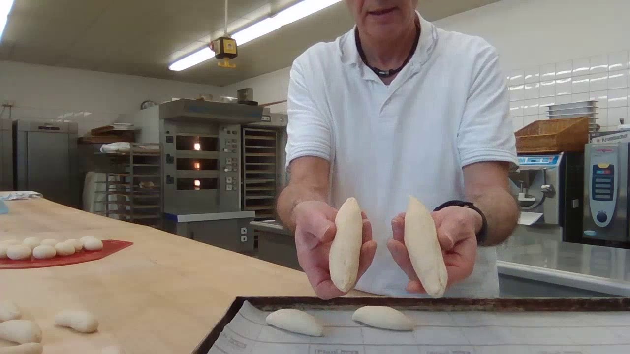 Brötchen herstellen 6 verschiedene Formen je 5 Stück