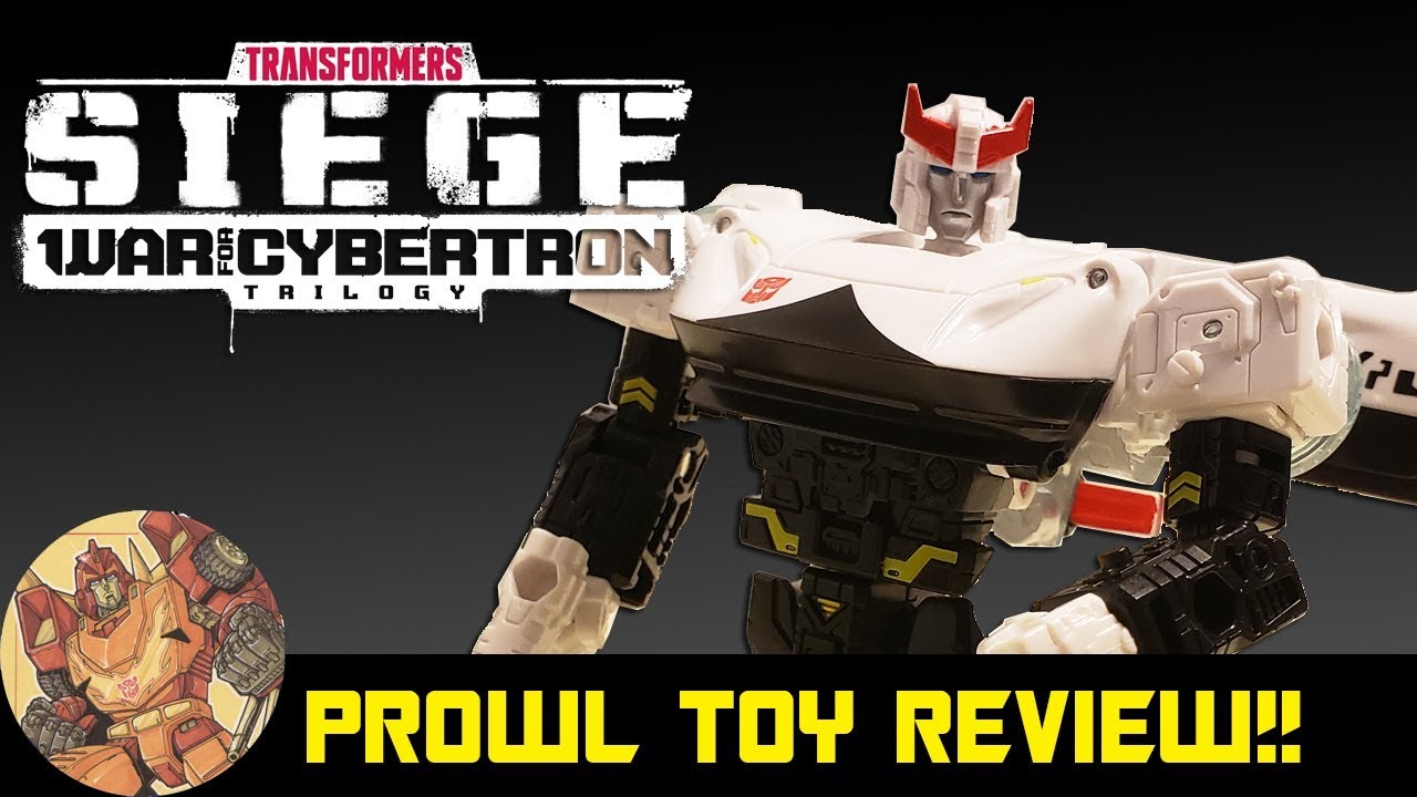 Обзор игрушки — Transformers Siege Prowl