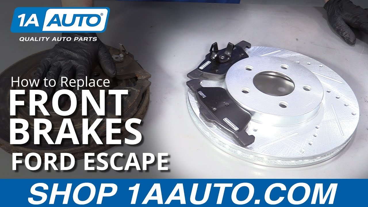 How to Replace Front Brakes 05-12 Ford Escape
