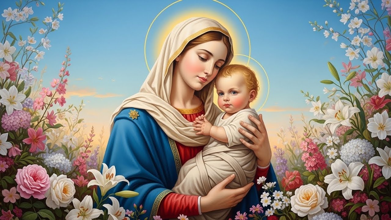 🌸 10 Cantos Hermosos a la Virgen María | Playlist para Orar y Alabar 🌸 