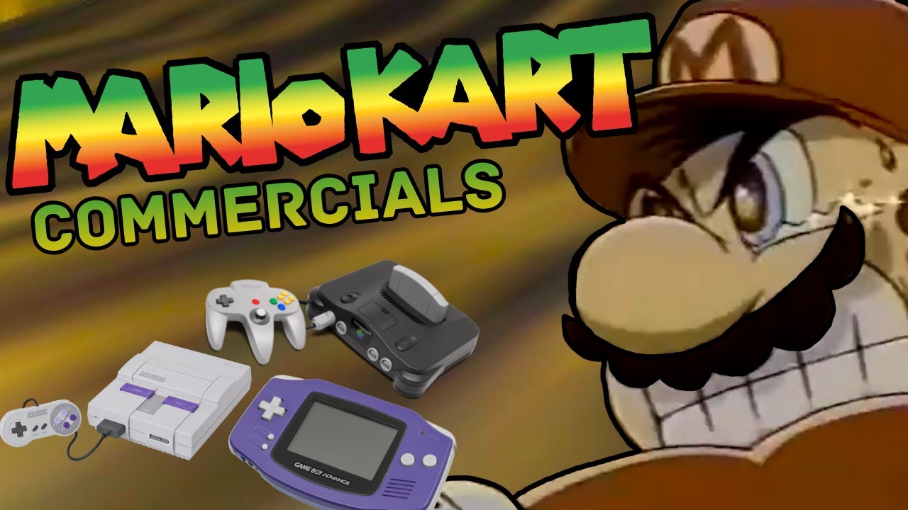 Old Mario Kart Commercials were Something Else
