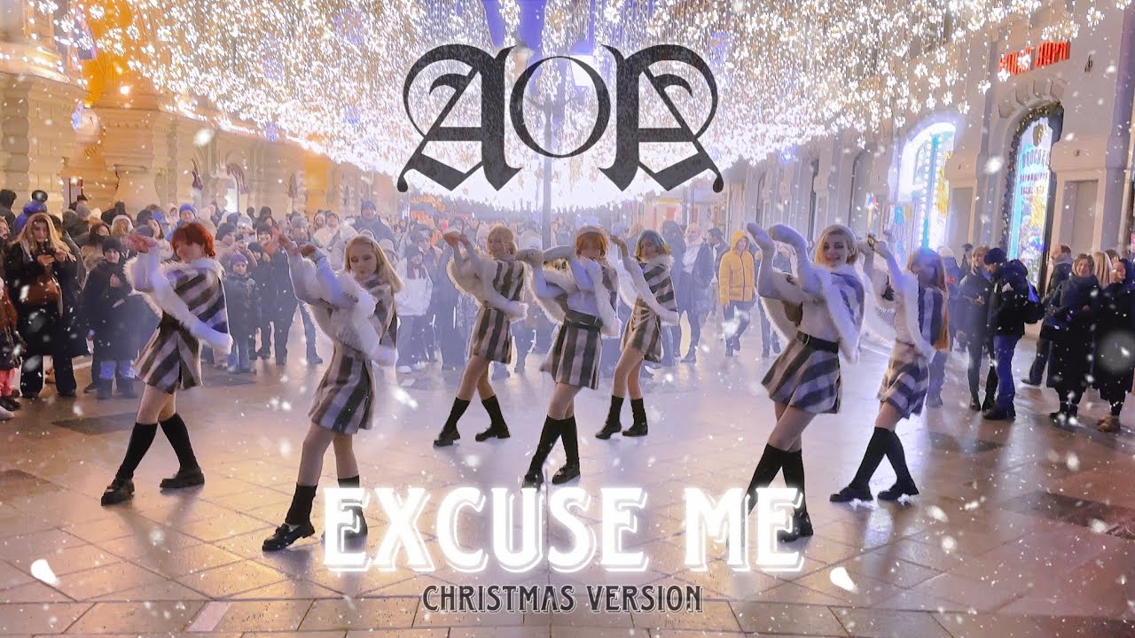 [K-POP IN PUBLIC | ONE TAKE] AOA (에이오에이) - EXCUSE ME | Christmas Version | by ESTET cdt