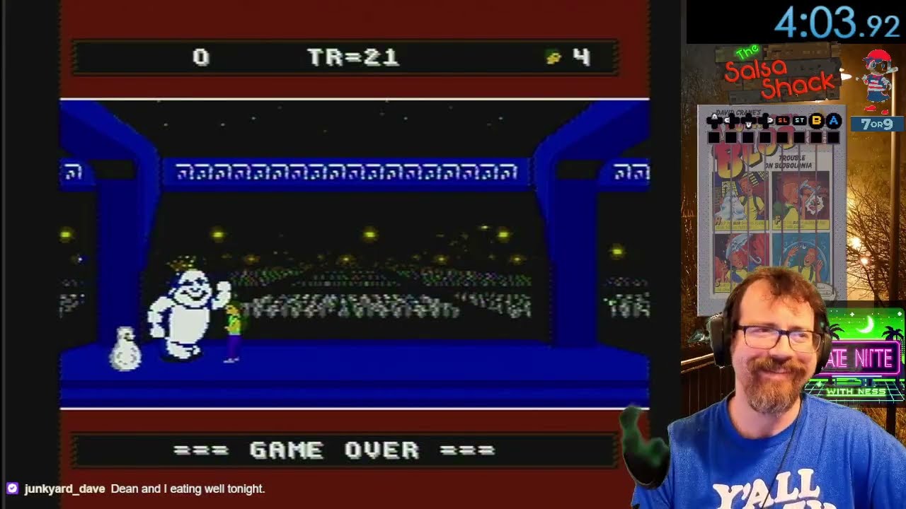 NES A Boy and his Blob Speedrun (No Out of Bounds) in 4:03.85 played on original hardware